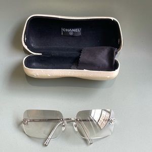 Authentic Chanel Rimless Sunglasses